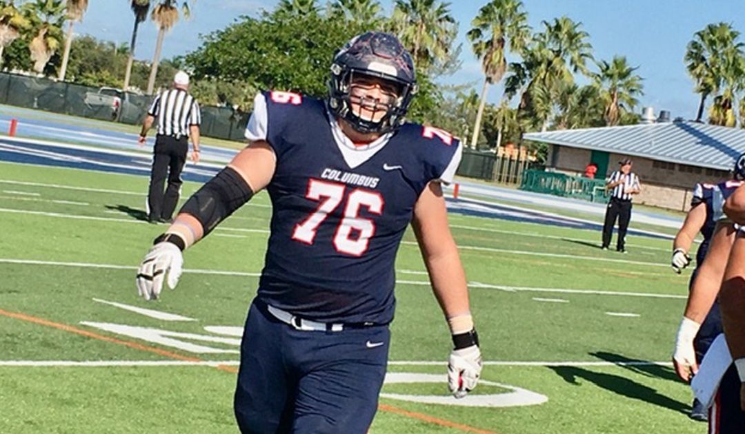 Christopher Columbus Lineman Ryan Rodriguez Helping Explorers Defend State Title