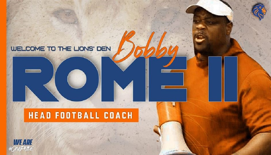 FMU Football Welcomes Bobby Rome II as Head Coach  