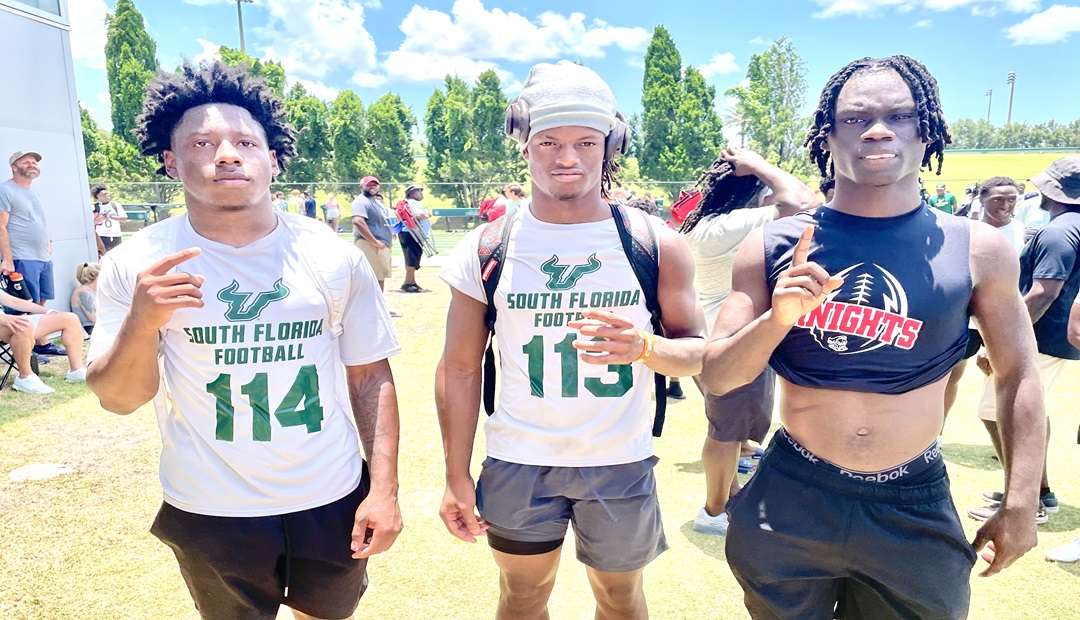 Miami-Dade, Broward Athletes Make A Splash At USF Mega Camp